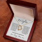 To My Daughter | Carry you in my Heart | Forever Love Necklace