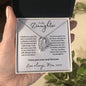 To My Daughter | Carry you in my Heart | Forever Love Necklace