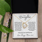 To My Daughter | Carry you in my Heart | Forever Love Necklace