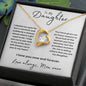 To My Daughter | Carry you in my Heart | Forever Love Necklace