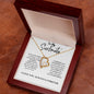 To My Soulmate | Heart Forever Love Necklace