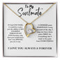 To My Soulmate | Heart Forever Love Necklace