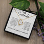 To My Soulmate | Heart Forever Love Necklace
