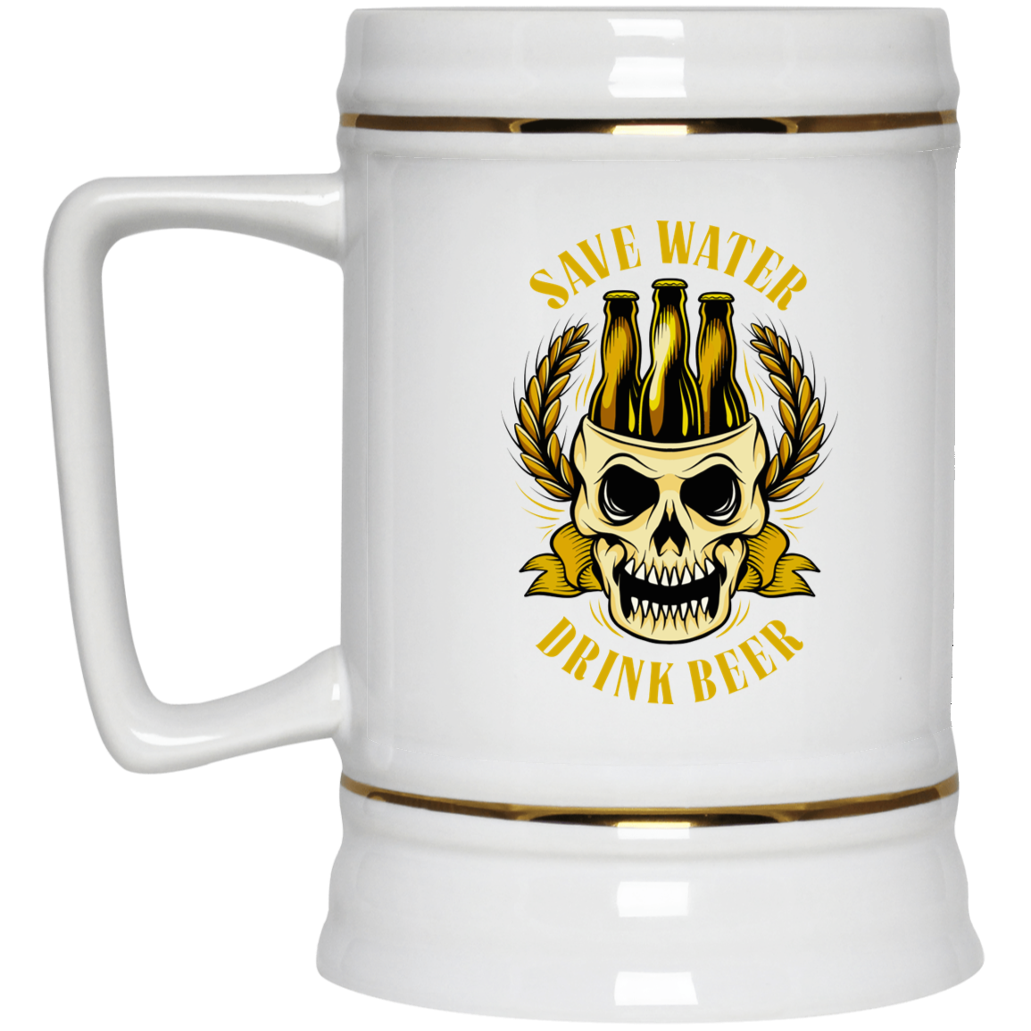 Save Water Drink Beer Stein