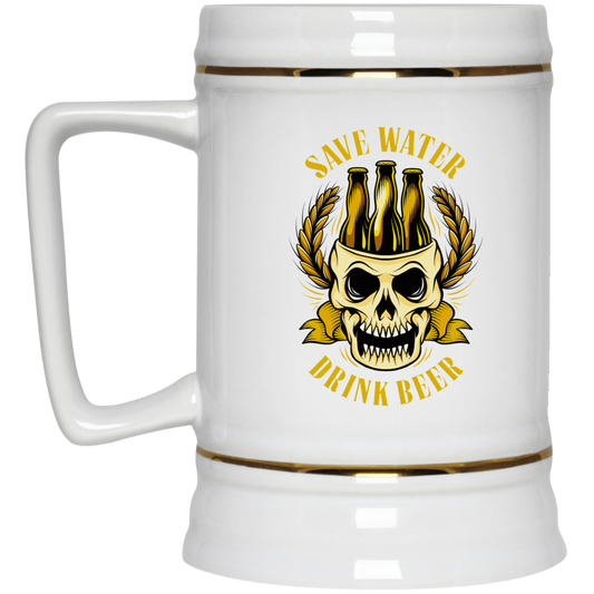 Save Water Drink Beer Stein