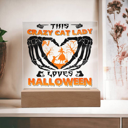 This Crazy Cat Lady | Halloween Acrylic