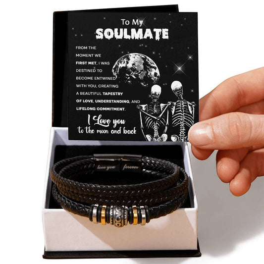 Soulmate | Halloween | Men's Love You Forever Bracelet