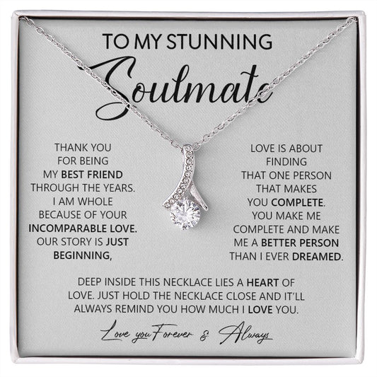 My Soulmate | You are stunning - Alluring Beauty necklace