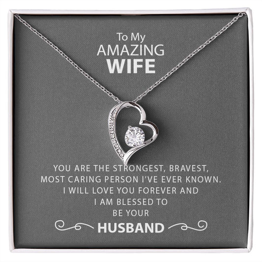 My Wife | You are amazing - Forever Love Necklace